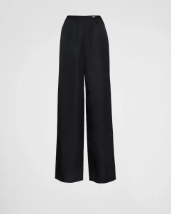 Mujer Prada COLECCIÓN FEMENINA|PANTALONES LARGOS Y CORTOS^Pantalones De Re-nylon