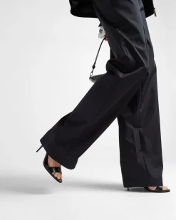 Mujer Prada COLECCIÓN FEMENINA|PANTALONES LARGOS Y CORTOS^Pantalones De Re-nylon