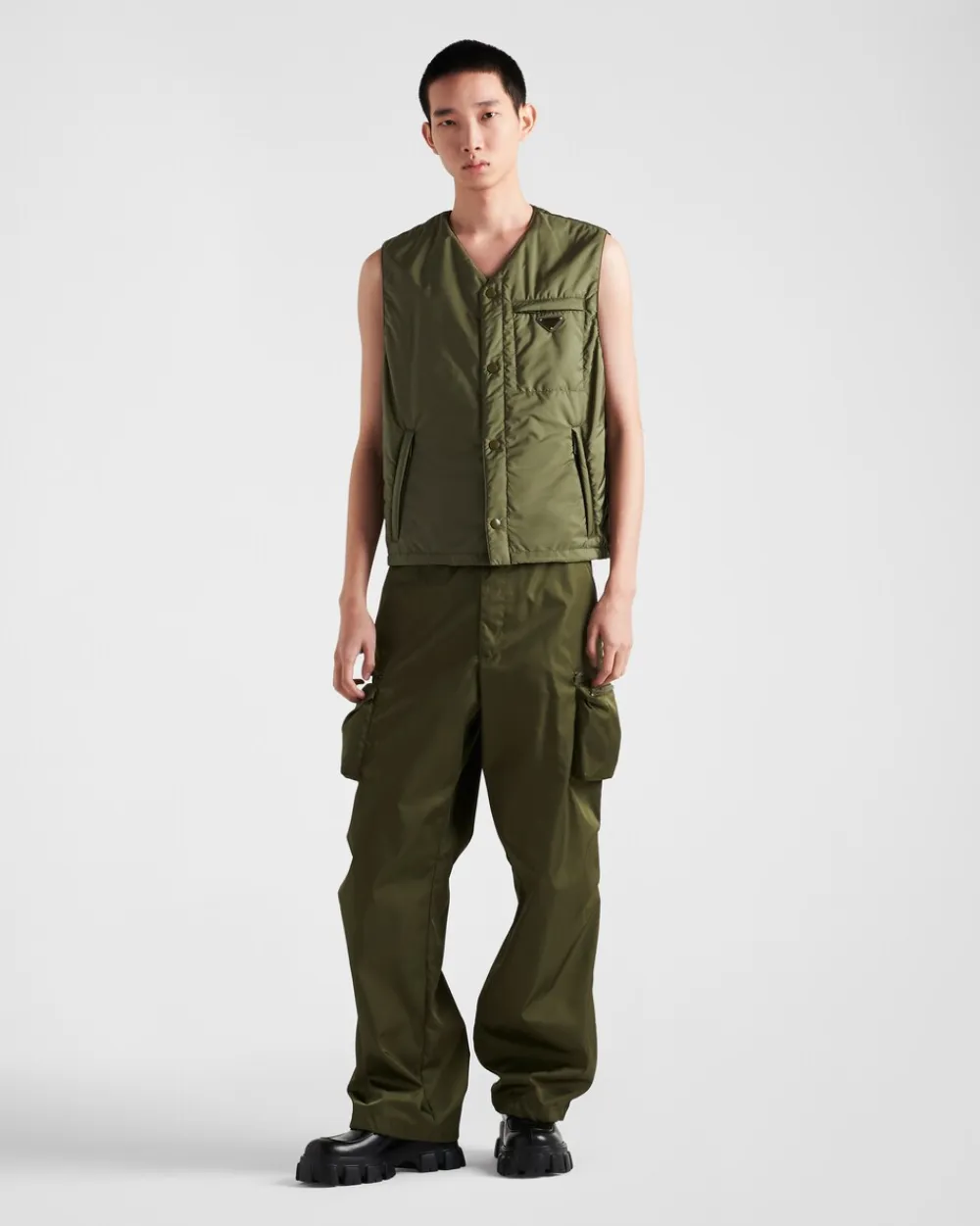 Hombre Prada COLECCIÓN MASCULINA|PANTALONES Y BERMUDAS^Pantalones De Re-nylon