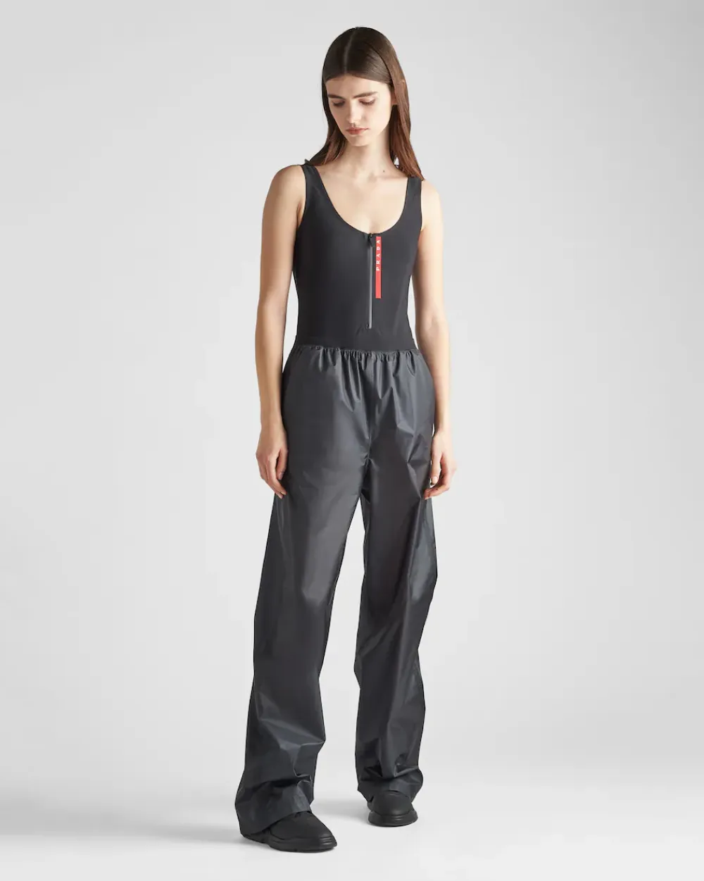 Mujer Prada ROPA^Pantalones De Ripstop