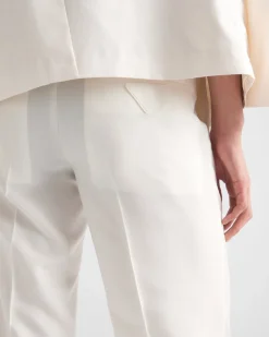 Hombre Prada PANTALONES Y BERMUDAS^Pantalones De Seda