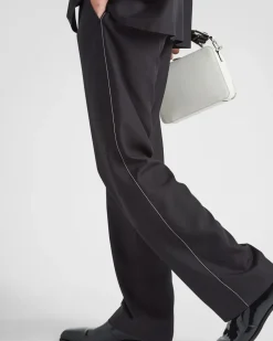 Hombre Prada PANTALONES Y BERMUDAS^Pantalones De Seda