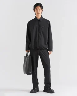 Hombre Prada PANTALONES Y BERMUDAS^Pantalones De Tejido Técnico Elástico
