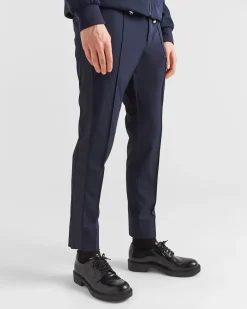 Hombre Prada PANTALONES Y BERMUDAS^Pantalones De Tejido Técnico Elástico