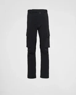 Hombre Prada ROPA^Pantalones De Tejido Técnico Ligero