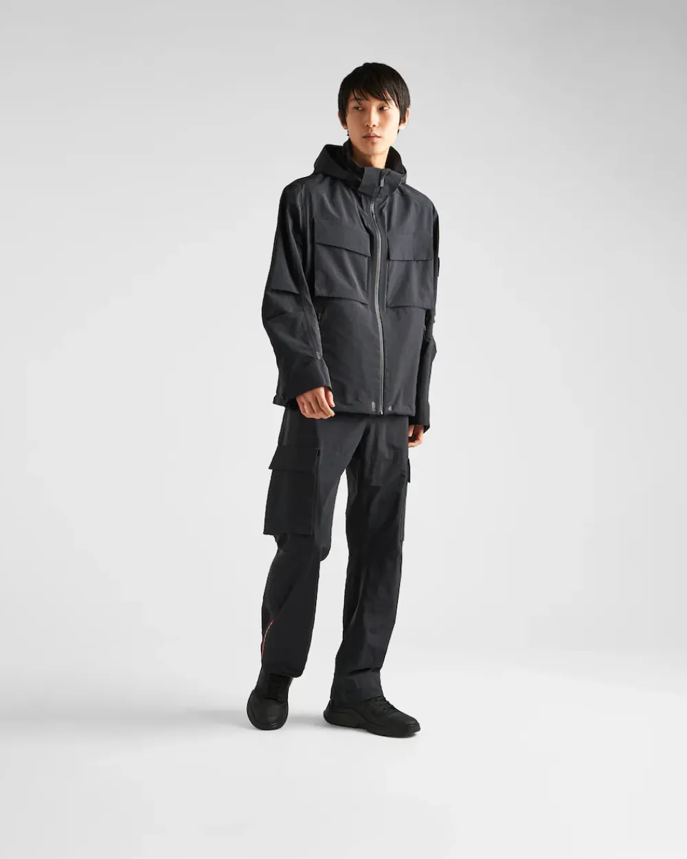 Hombre Prada ROPA^Pantalones De Tejido Técnico Ligero