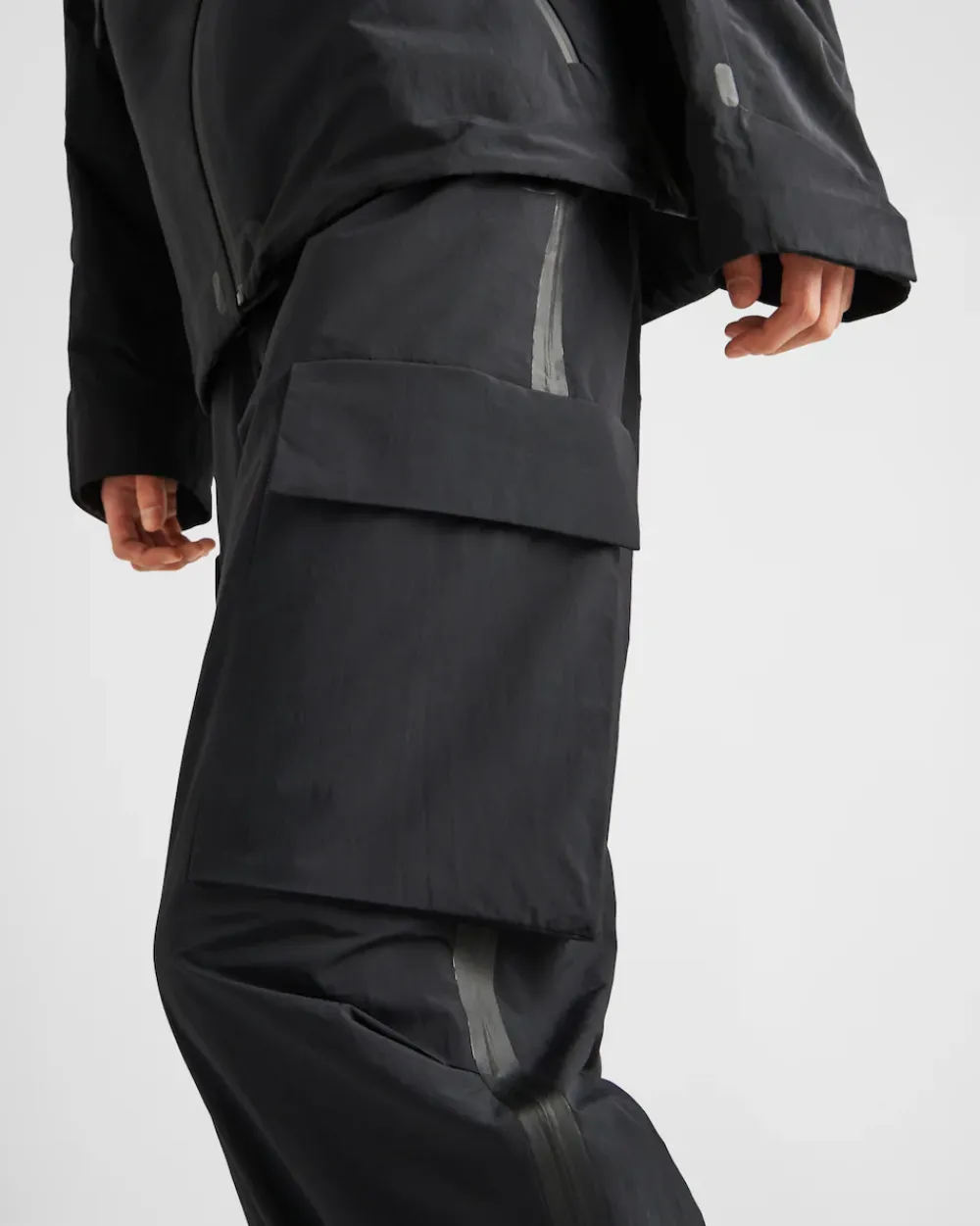 Hombre Prada ROPA^Pantalones De Tejido Técnico Ligero