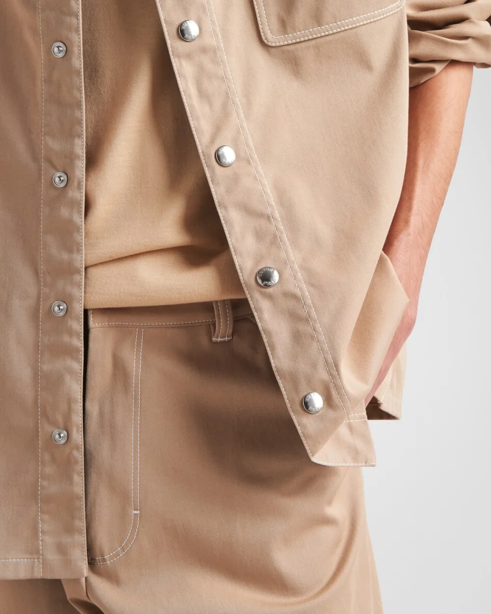 Hombre Prada PANTALONES Y BERMUDAS^Pantalones Elásticos De Algodón