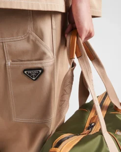 Hombre Prada PANTALONES Y BERMUDAS^Pantalones Elásticos De Algodón