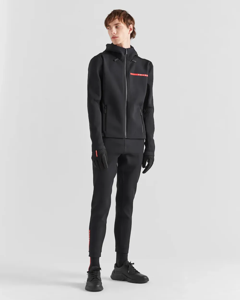 Hombre Prada ROPA^Pantalones En Piqué Técnico