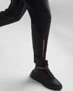 Mujer Prada ROPA^Pantalones En Tejido Técnico Reciclado