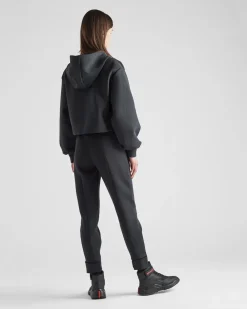 Mujer Prada ROPA^Pantalones En Tejido Técnico Reciclado