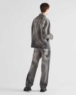 Hombre Prada TEJIDO VAQUERO^Pantalones Vaqueros