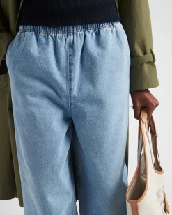 Mujer Prada TEJIDO VAQUERO^Pantalones Vaqueros