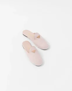 Mujer Prada PANTUFLAS Y CHINELAS^Pantuflas De Terciopelo