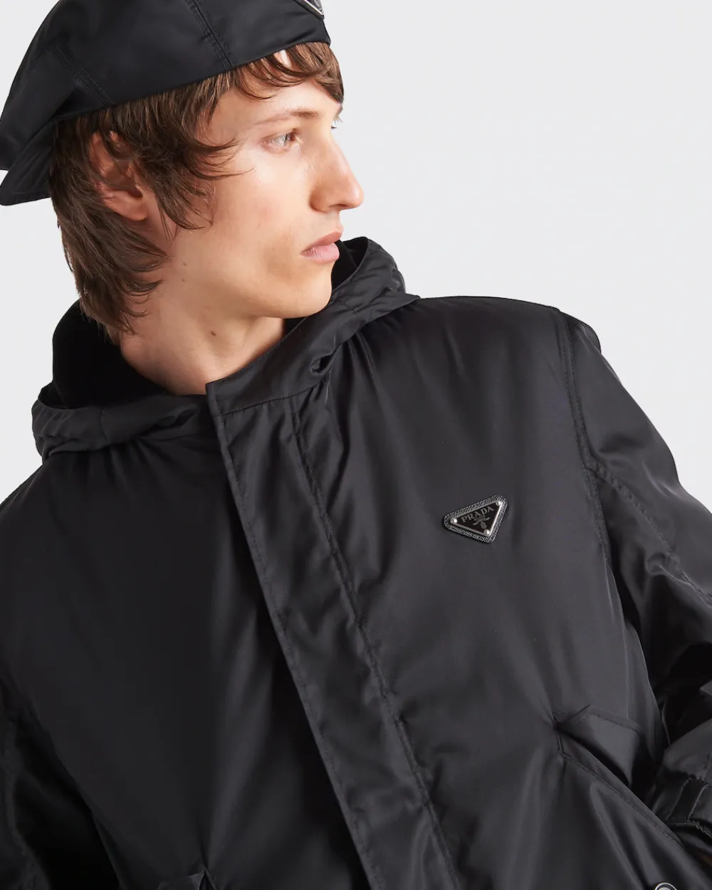 Hombre Prada COLECCIÓN MASCULINA|ROPA DE ABRIGO^Parka De Re-nylon