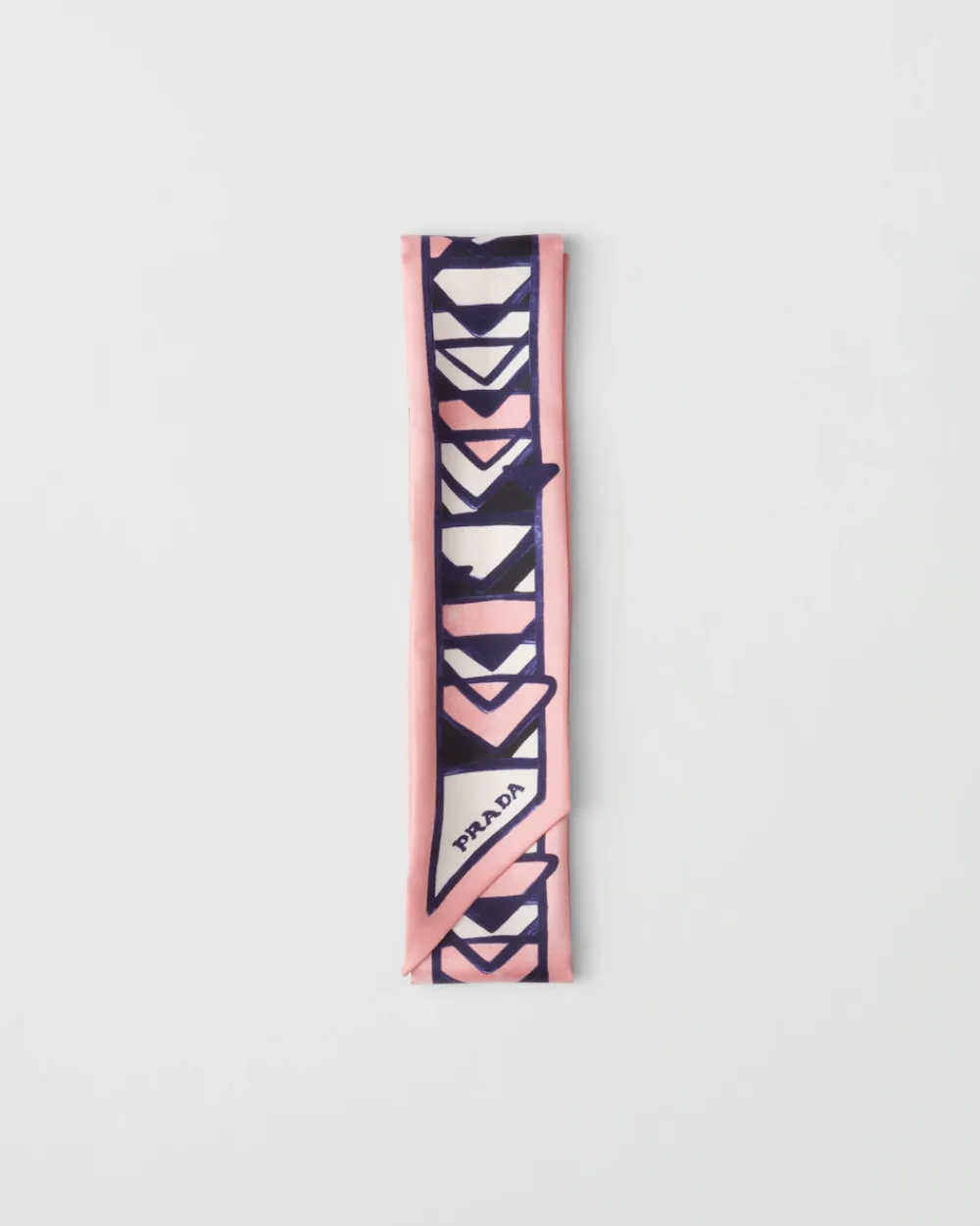 Mujer Prada BUFANDAS Y PAÑUELOS^Pañuelo Fino De Sarga Estampado