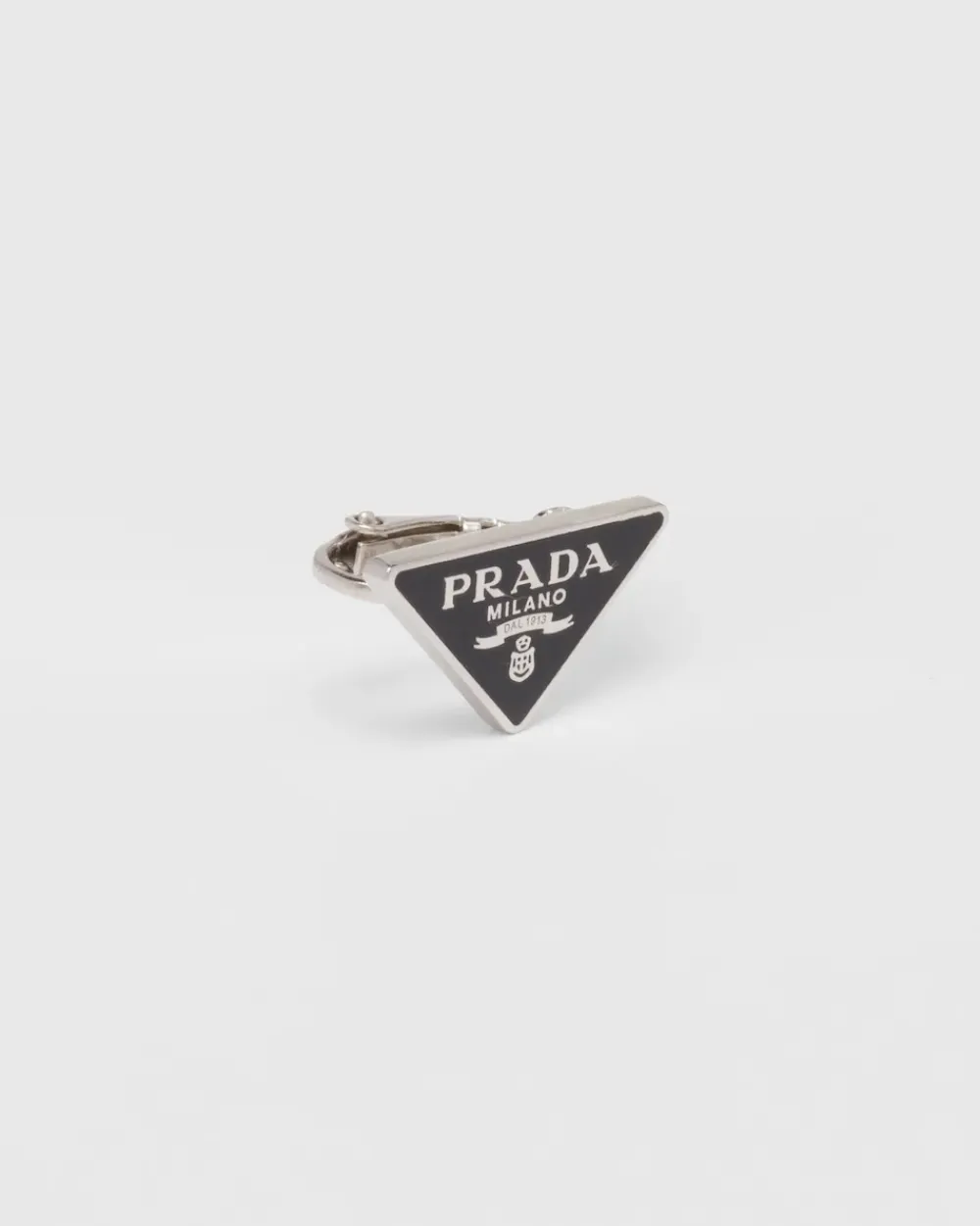 Mujer Prada JOYAS DE PLATA^Pendiente Con Cierre De Clip Symbole
