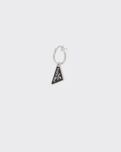 Hombre Prada JOYAS DE PLATA^Pendiente Con Colgante Symbole