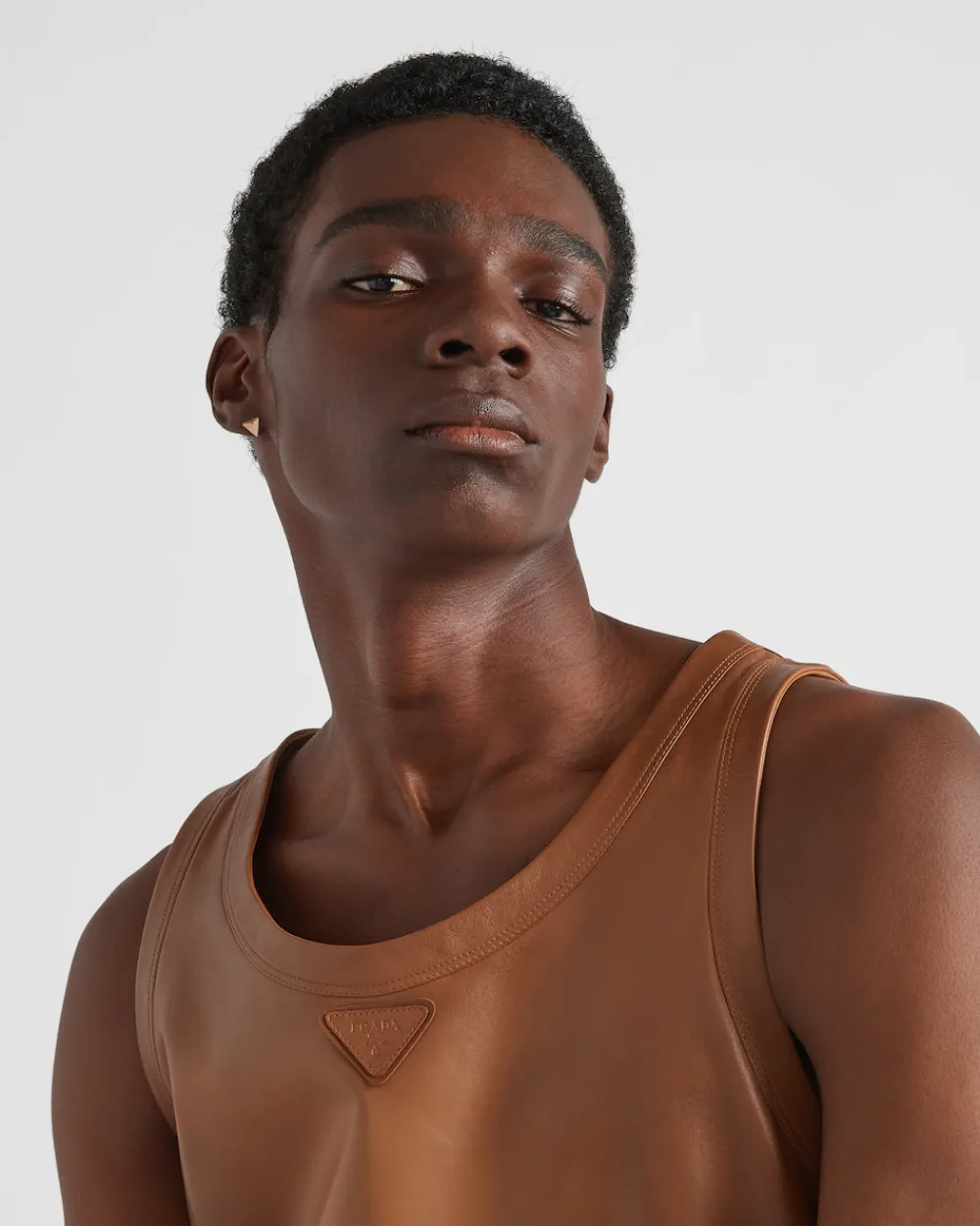 Mujer/Hombre Prada COLECCIÓN DE JOYERÍA ELEGANTE|COLECCIÓN DE JOYERÍA ELEGANTE^Pendiente Eternal Gold En Oro Rosa Con Minitriángulo