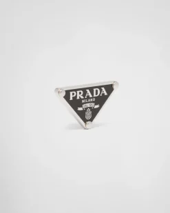 Mujer Prada JOYAS DE PLATA^Pendiente Individual Derecho Symbole