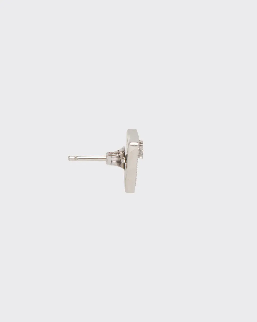 Mujer Prada JOYAS DE PLATA^Pendientes Con Circonitas Y Logo En