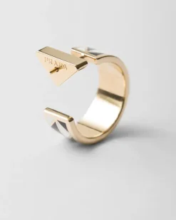 Mujer Prada JOYAS DE FANTASÍA^Pendientes De Metal Esmaltado
