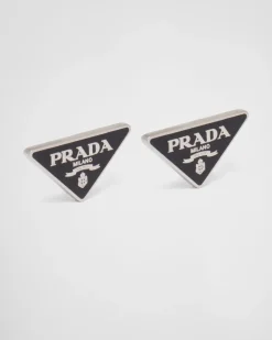 Mujer Prada JOYAS DE PLATA^Pendientes Smalto Jewels