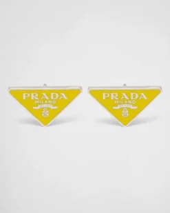 Mujer Prada JOYAS DE PLATA^Pendientes Smalto Jewels