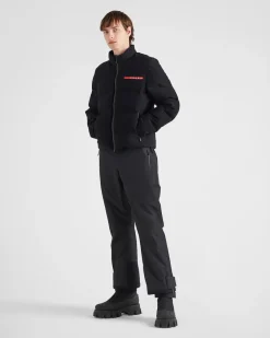Hombre Prada ROPA^Plumífero Corto De Punto Técnico