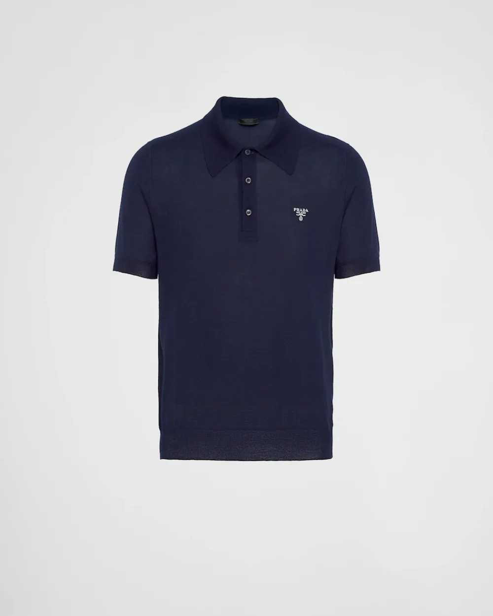 Hombre Prada CAMISETAS Y POLOS|TEJIDOS DE PUNTO^Polo De Cachemir