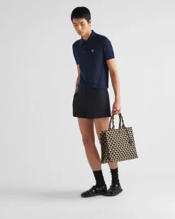 Hombre Prada CAMISETAS Y POLOS|TEJIDOS DE PUNTO^Polo De Cachemir