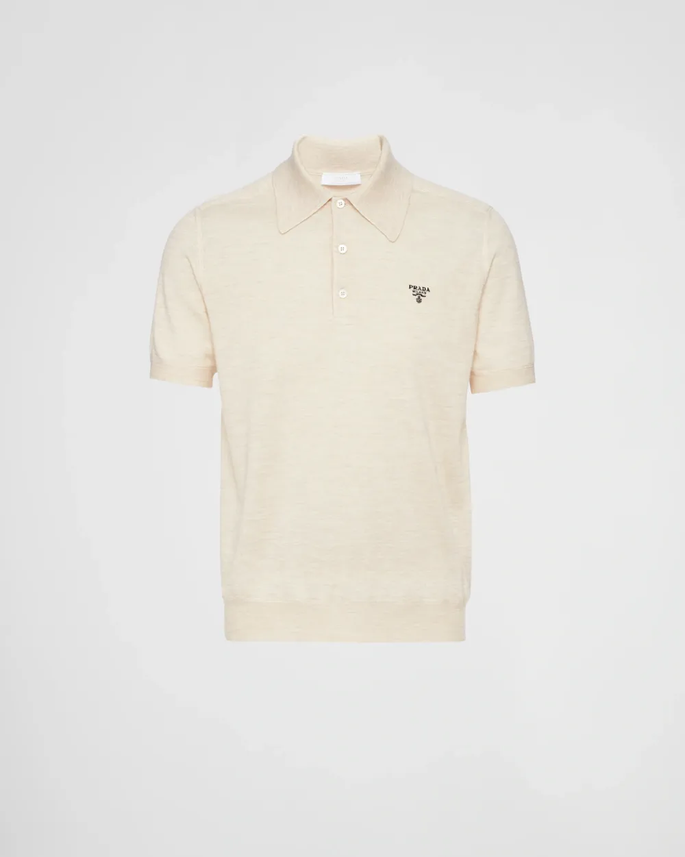 Hombre Prada CAMISETAS Y POLOS|TEJIDOS DE PUNTO^Polo De Cachemir
