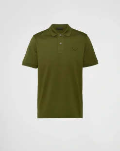 Hombre Prada CAMISETAS Y POLOS^Polo De Piqué
