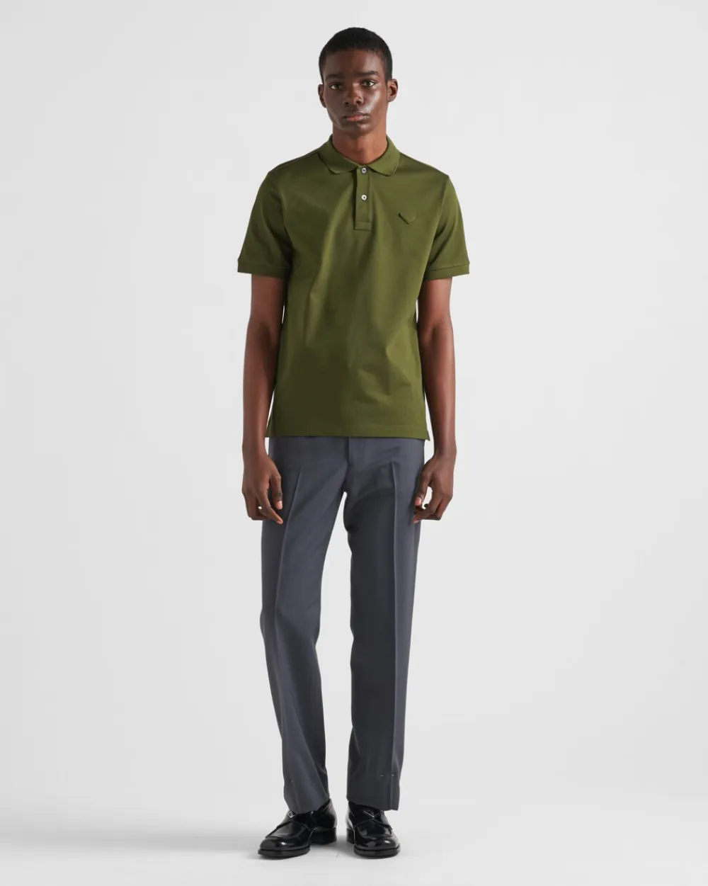 Hombre Prada CAMISETAS Y POLOS^Polo De Piqué