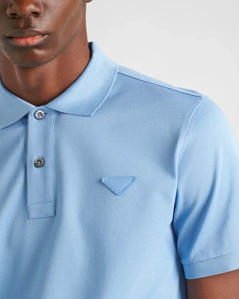 Hombre Prada CAMISETAS Y POLOS^Polo De Piqué