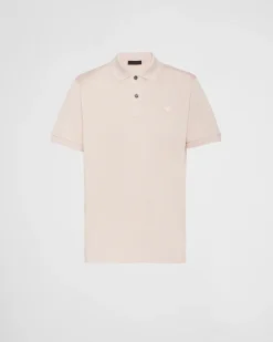 Hombre Prada CAMISETAS Y POLOS^Polo De Piqué