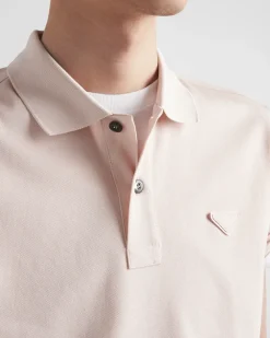 Hombre Prada CAMISETAS Y POLOS^Polo De Piqué