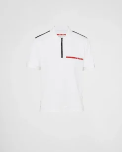 Hombre Prada ROPA^Polo De Piqué