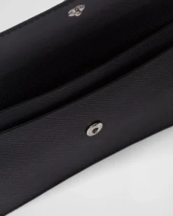 Hombre Prada CARTERAS Y TARJETEROS^Portadocumentos De Piel Saffiano