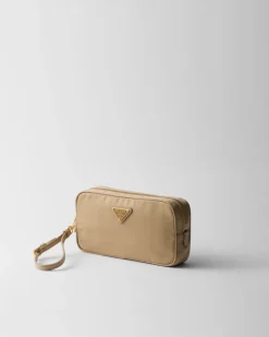 Mujer Prada COLECCIÓN FEMENINA|BOLSAS Y ACCESORIOS DE VIAJE^Pouch De Re-nylon Y Piel Saffiano Re-edition 1978