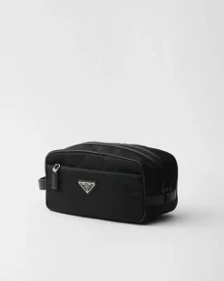 Mujer/Hombre Prada BOLSAS Y ACCESORIOS DE VIAJE|BOLSAS Y ACCESORIOS DE VIAJE^Pouch De Viaje De Re-nylon Y Piel Saffiano