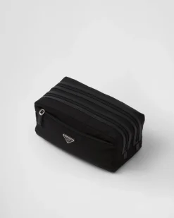 Mujer/Hombre Prada BOLSAS Y ACCESORIOS DE VIAJE|BOLSAS Y ACCESORIOS DE VIAJE^Pouch De Viaje De Re-nylon Y Piel Saffiano