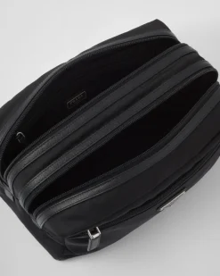 Mujer/Hombre Prada BOLSAS Y ACCESORIOS DE VIAJE|BOLSAS Y ACCESORIOS DE VIAJE^Pouch De Viaje De Re-nylon Y Piel Saffiano