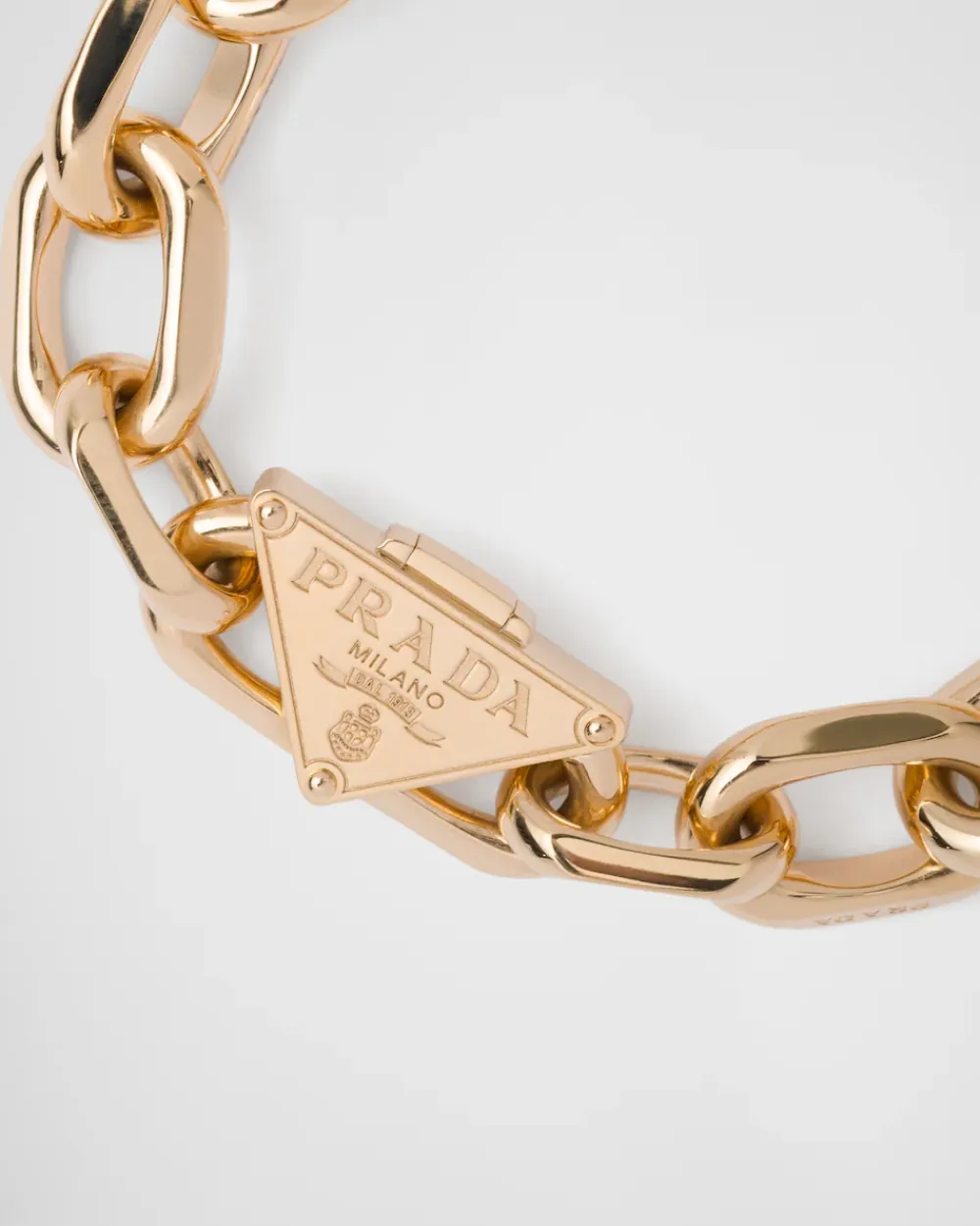 Mujer Prada COLECCIÓN DE JOYERÍA ELEGANTE^Pulsera De Cadena Eternal Gold De Oro