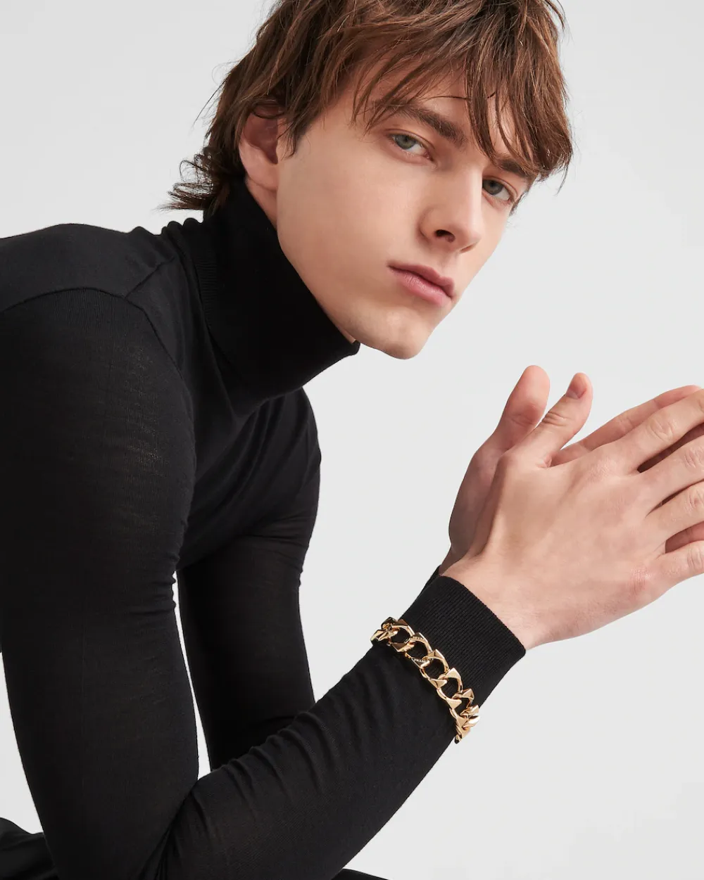 Mujer/Hombre Prada COLECCIÓN DE JOYERÍA ELEGANTE|COLECCIÓN DE JOYERÍA ELEGANTE^Pulsera Eternal Gold De Oro Amarillo
