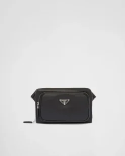 Hombre Prada MOCHILAS Y RIÑONERAS|BOLSOS MENSAJEROS^Riñonera De Piel