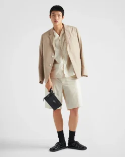 Hombre Prada MOCHILAS Y RIÑONERAS|BOLSOS MENSAJEROS^Riñonera De Piel