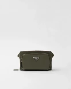 Hombre Prada BOLSOS MENSAJEROS^Riñonera De Piel Saffiano