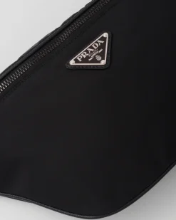 Hombre Prada COLECCIÓN MASCULINA|MOCHILAS Y RIÑONERAS^Riñonera De Re-nylon Y Piel Saffiano